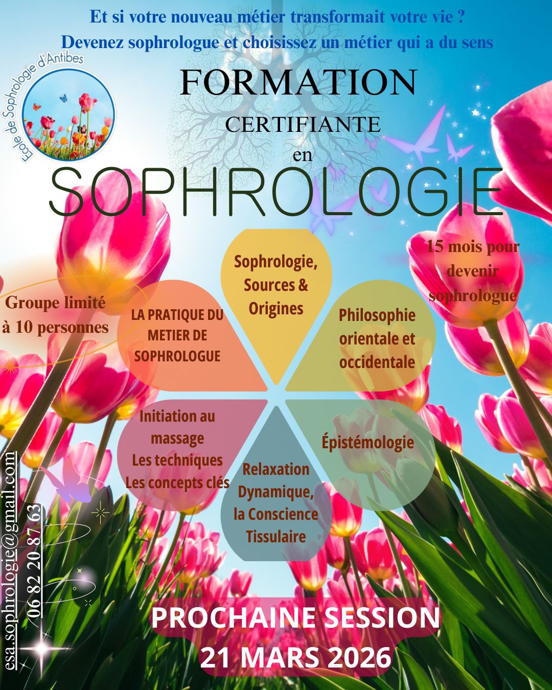 Et si votre nouveau métier transformait votre vie ? Devenez sophrologue et choisissez un métier qui a du sens.